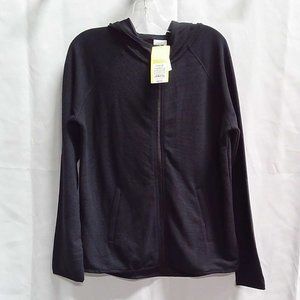 New Black All in Motion Hoodie, with Attached Hoodie.